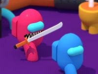 Red Impostor vs. Crew - Online Action Stealth Game
