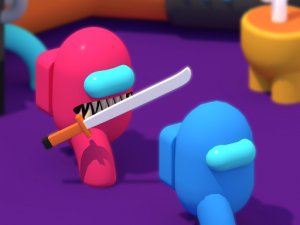 Red Impostor vs. Crew - Online Action Stealth Game