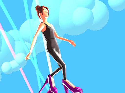 High Heels Online Fashion Run Arcade Game