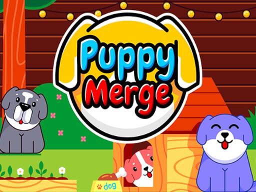 Puppy Merge Online Puzzle Game