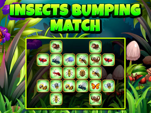 Insects Bumping Match Online Puzzle Game - Puzzle Game