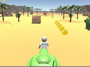 3D Desert Parkour Online Arcade Game