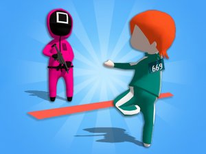 Squid Game Fun Race Online Arcade Game
