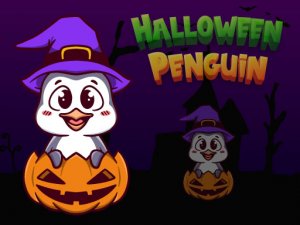 Halloween Penguin Online Arcade Game