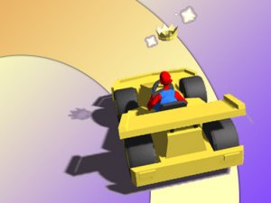 Gliding Car Race Online Arcade Game
