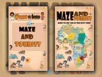 Maze And Tourist Online Puzzle Game - Geography Puzzle