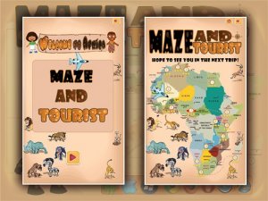Maze And Tourist Online Puzzle Game - Geography Puzzle