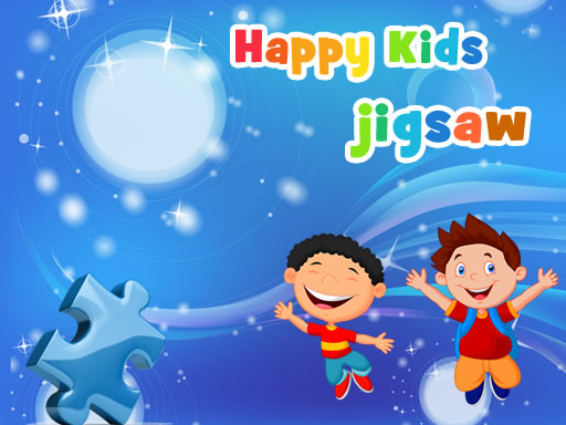 Happy Kids Jigsaw Puzzle Game - Kids Puzzle Game