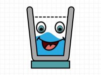 Smiling Glass Water Fill Puzzle Game - Puzzle Game