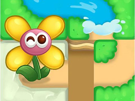 Water Connect Puzzle - Water Me Please! Online Puzzle Game