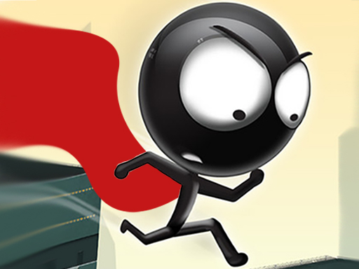 Stickman Run Parkour Online Arcade Game