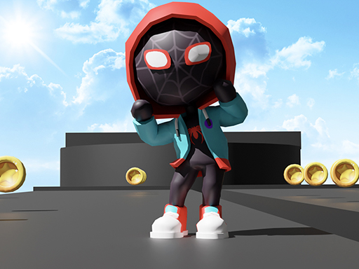 Sky Runner Only Up Parkour Online Arcade Game