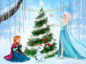 Olaf Christmas Jigsaw Puzzle Online Game - Puzzle Game