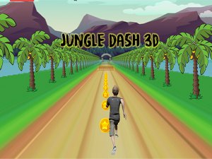 Jungle Dash Challenge 3D Online Arcade Game