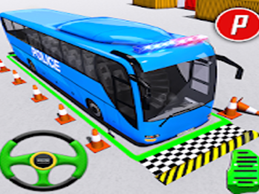 Police Bus Parking Simulation Game - Driving Sim