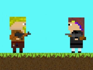 Adam vs Sacha Online Shooting Game Arcade Game