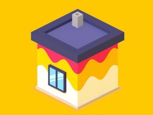 Brush Room Painting Game Online - Coloring Game