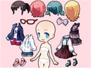 Chibi Anime Princess Doll Dress Up Game