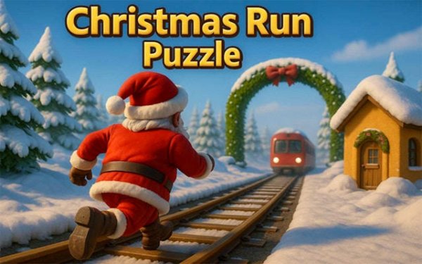 Christmas Run Puzzle - Holiday Slide Game Online