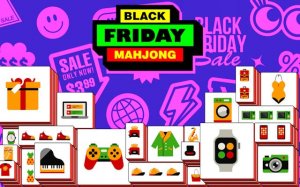 Black Friday Mahjong: Shopping Tile Match Online Game