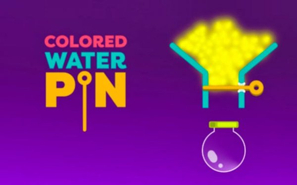 Colored Water & Pin - Physics Puzzle Game Online
