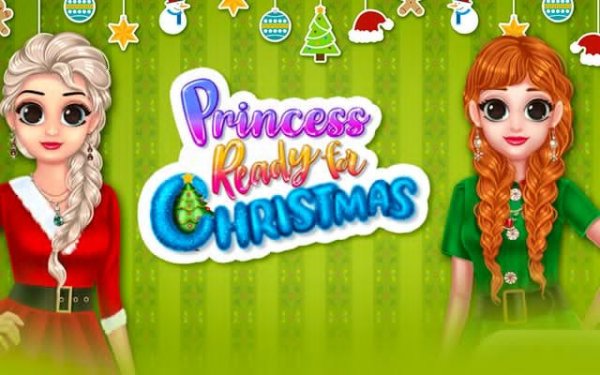Princess Ready For Christmas: Dress Up & Party Online Game