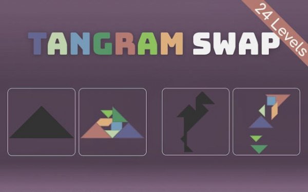 Tangram Swap Puzzle Online Game
